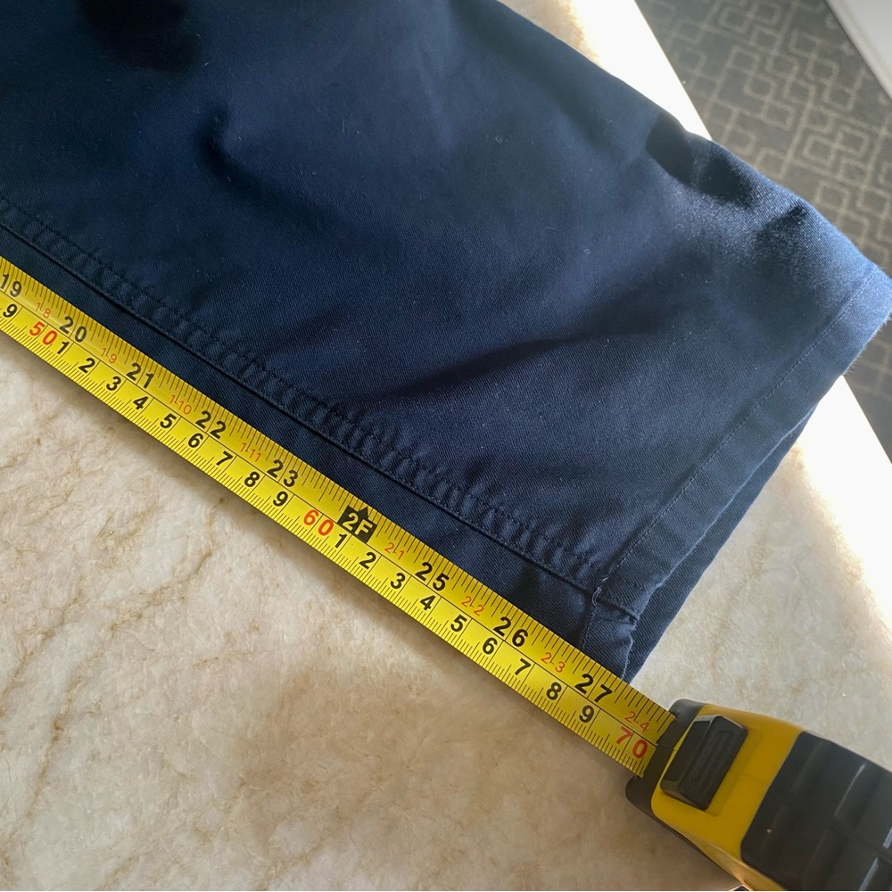 Kit and Ace Men’s Navy Blue Comfort Pants Slim Fit. 34” x 28” - Picture 8 of 10